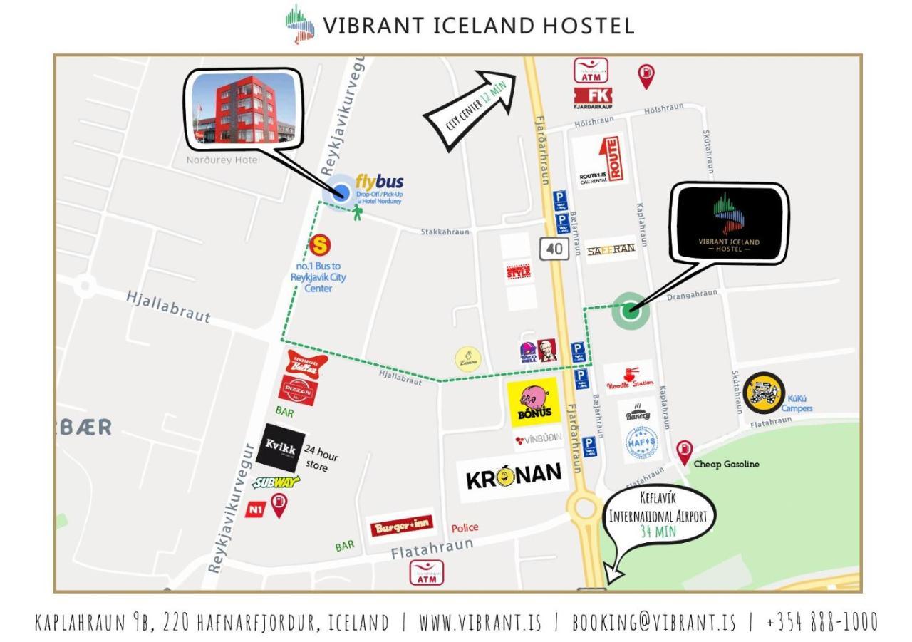 Vibrant Iceland Hostel Hafnarfjordur Exterior photo